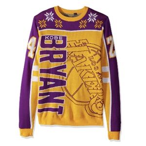 FOCO: LA Lakers Kobe Bryant Ugly Sweater. Size Small.
